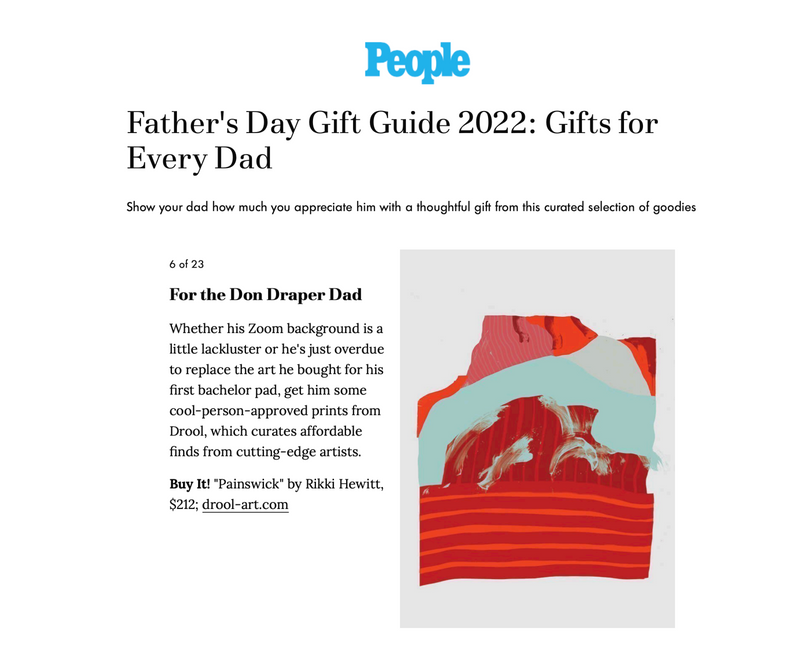 DROOL Art featured in People